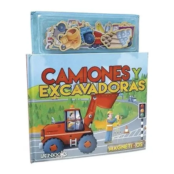 Camiones y excavadoras