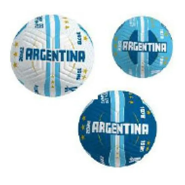 Pelota de fútbol n.° 5 argentina (3 modelos)