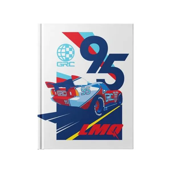 Cuaderno 14.8x21 cm rayad0 64 hojas tapa dura cars x1 modelos surtidos Ezco