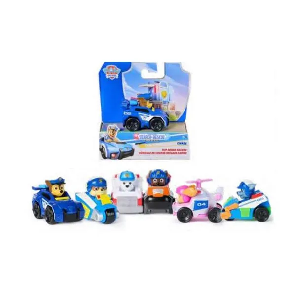 Paw Patrol search & rescue pup squad racers - vehículo con t