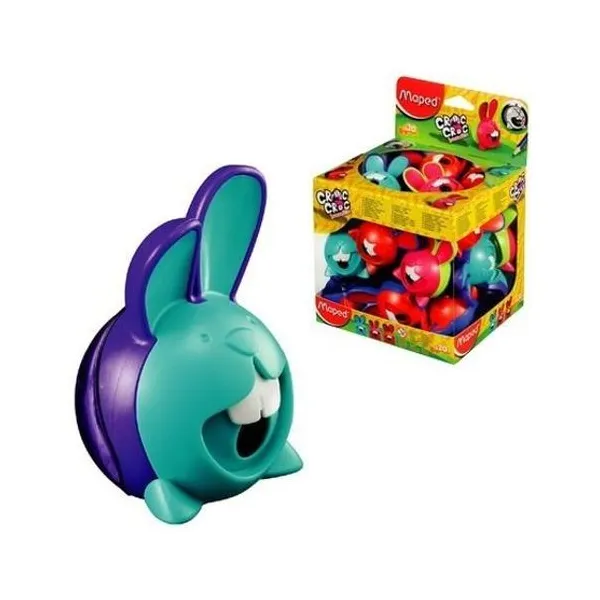 Sacapunta con deposito croc croc caja x20 unidades Maped