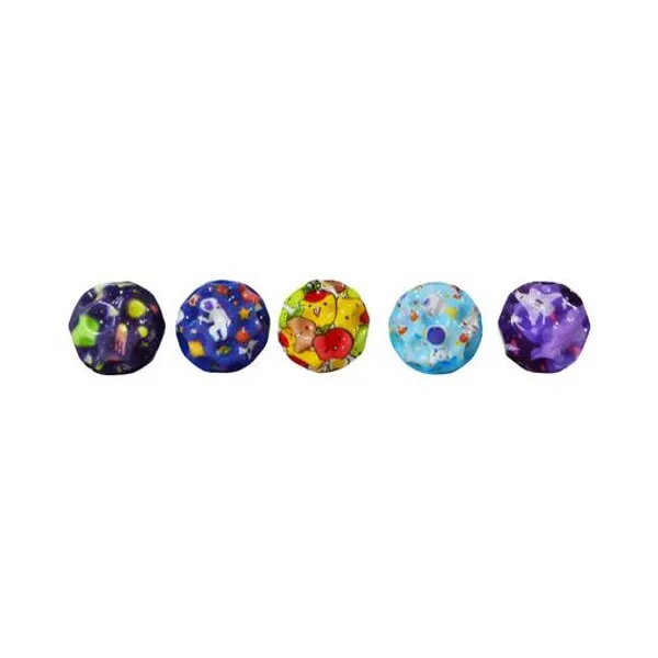 Pelota saltarina espacial 6 cm x unidadmodelos surtidos en bolsa