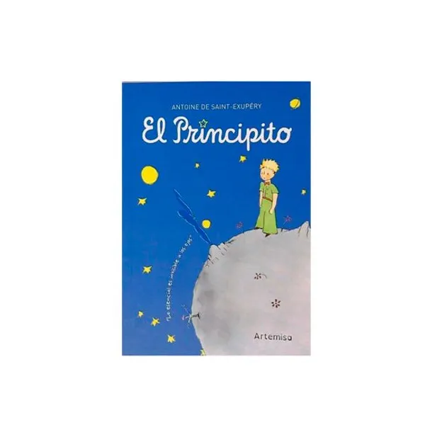 Libro artemisa col.literatura el principito mini tapa azul