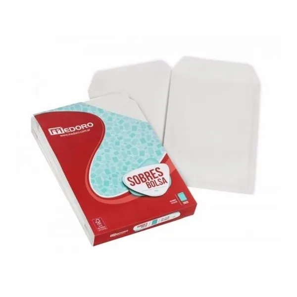 Sobre bolsa obra 75 g 270x370 mm x100 unidades medoro