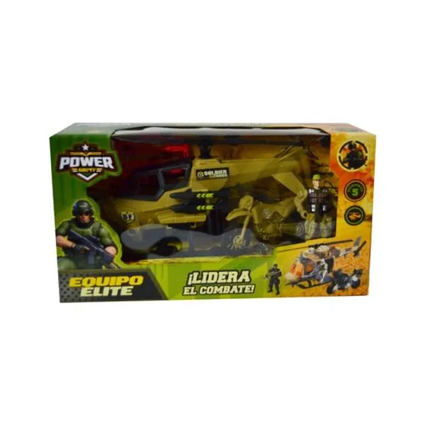 Set militar 4 piezas en caja 34x18.5x11 cm