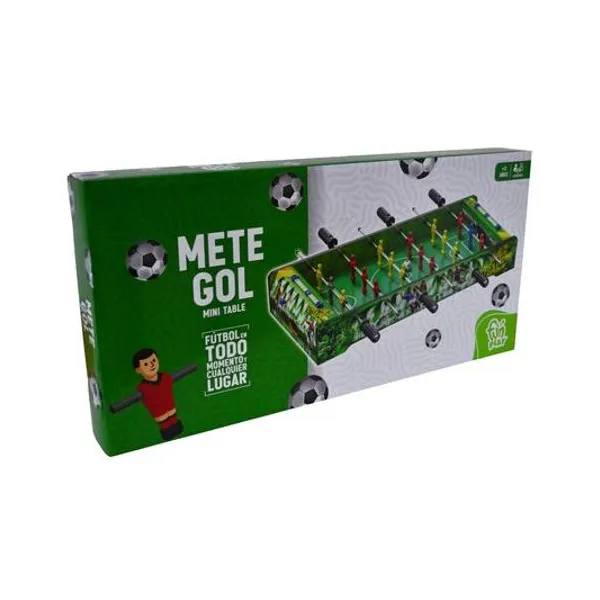 Metegol de mesa mini 61x7x30 cm en caja 61x30x9 cm