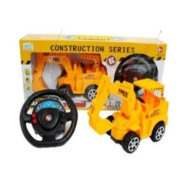 Super camión de construccion a radio control 37x16x9 cm