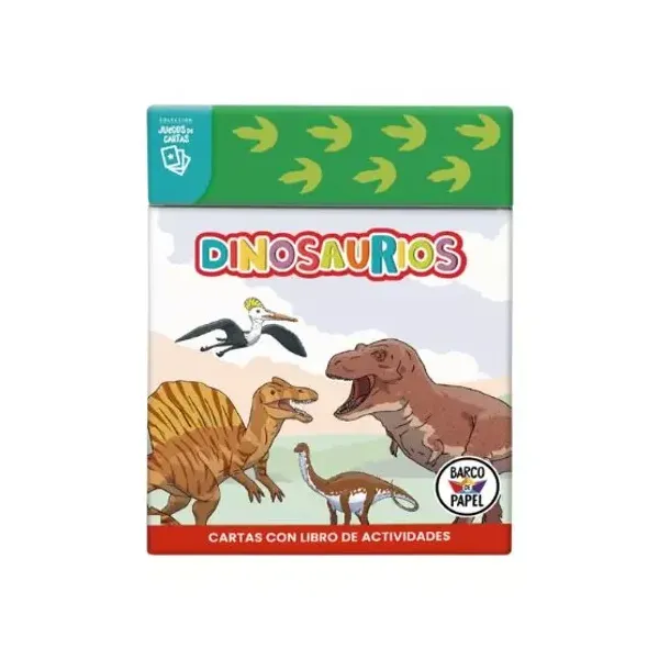 Cartas educativas barco de papel dinos