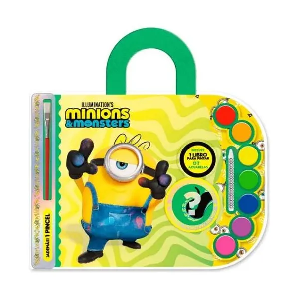 Minions 3 - acuarelas