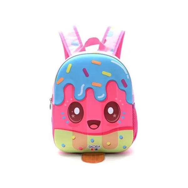 Mochila 12" espalda kawaii paleta Skora
