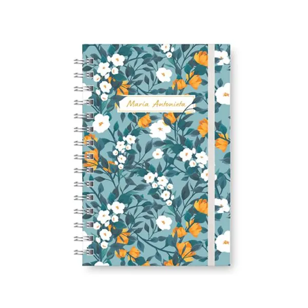 Libreta con esp.rozini mia vita t/dura 10 x15 cmx 50 hs.raya
