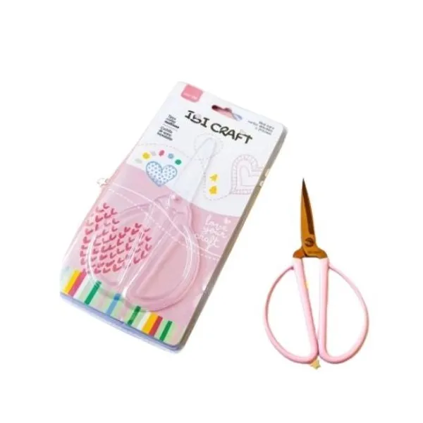 Tijera ibi craft de precision 15 cmvintage rosa