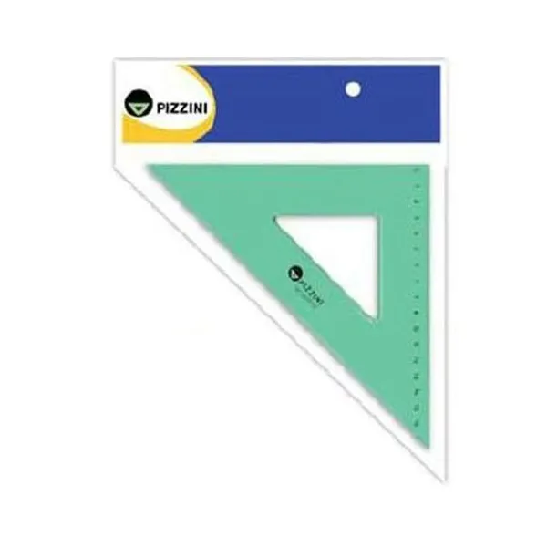 Escuadra Pizzini 45° 20 cmcristal