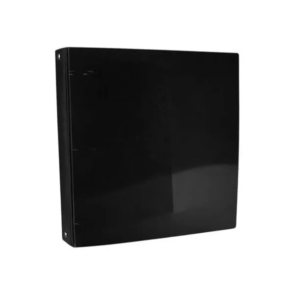Carpeta carta 3x40 pvc negra Ezco