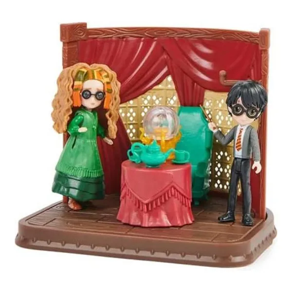 Wizarding world - set de juego escenario "divination" con 2 figuras