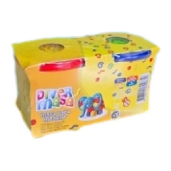 Set 2 potes x150 g con u + 2 moldes.