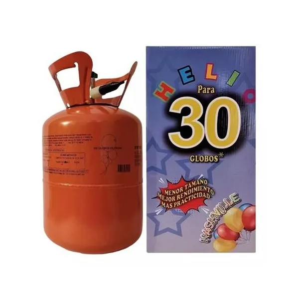 Garrafin de helio para globos 0.30 mts cubicos nashville