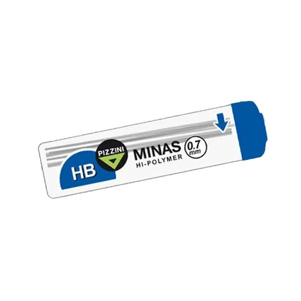 Tubo de minas Pizzini 0.7 mmhb x12 unid.