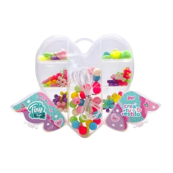Set de bijouterie corazón con alas