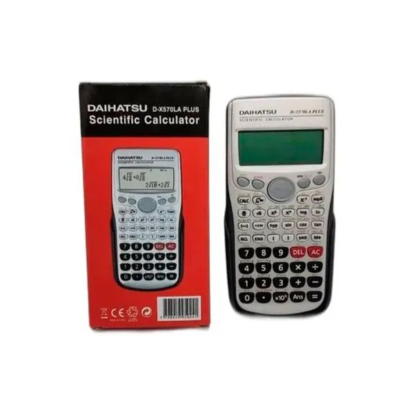 Calculadora científica 12 digitos 8.5x16.5 cm - d