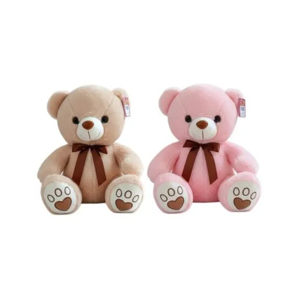 Oso patas bordadas 35 cm x1 colores surtidos
