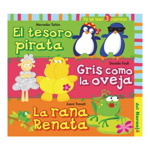 El tesoro pirata/gris como oveja/la rana renata