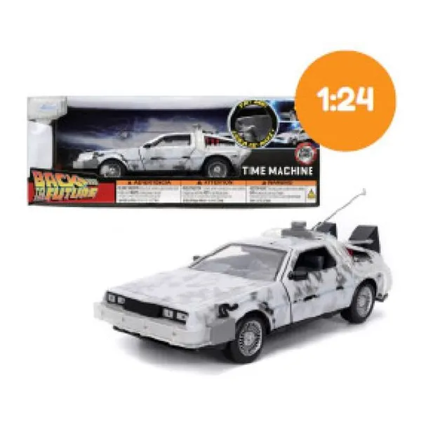 Jada - auto escala 1:24 back to the future delorean (congelado) - en caja