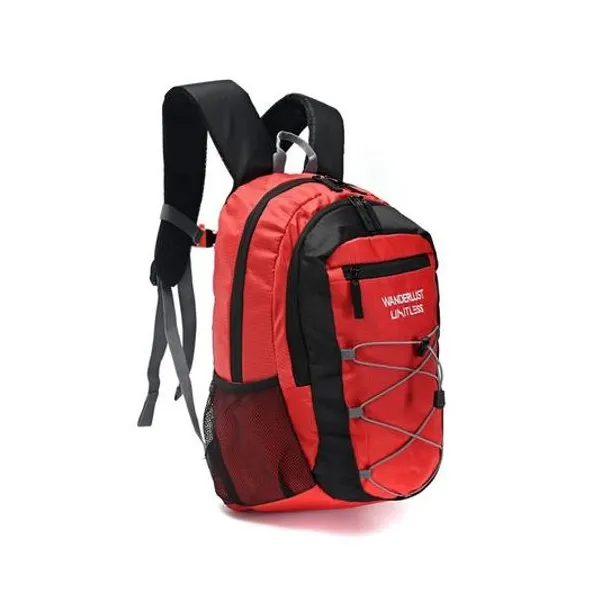 Mochila 17" espalda camping active roja wanderlust