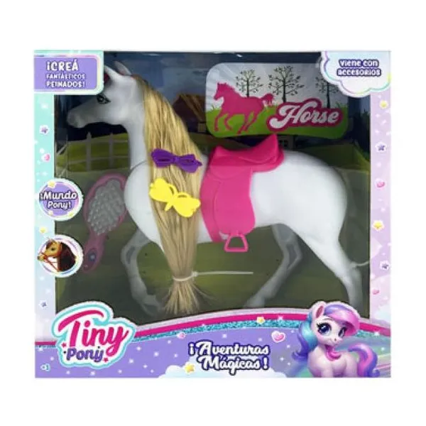 Super caballo con accesorios Tiny 27 x27 x8 cm