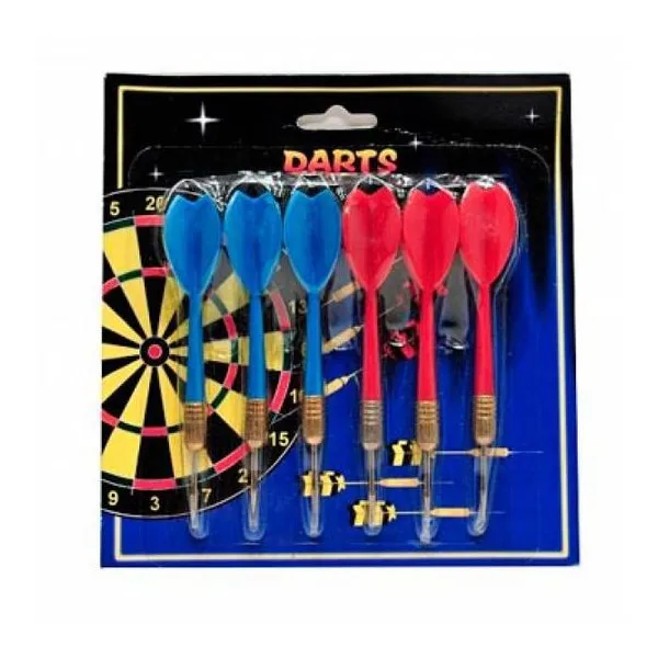 Dardos x6 pinche en blister fd6