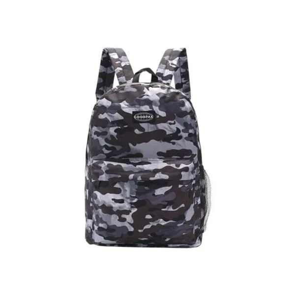 Mochila 17" espalda print camufaldo negro goodpak