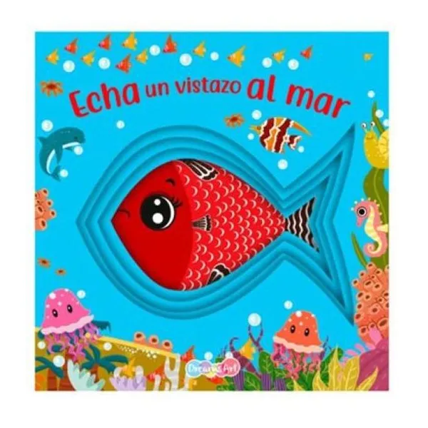 Libro cuentos. echa un vistazo al mar.