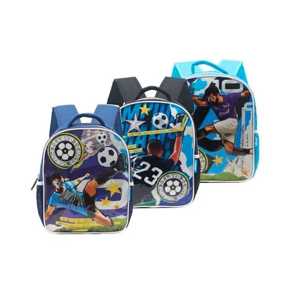 Mochila 12" espalda fútbol x unidad modelos surtidos lsyd