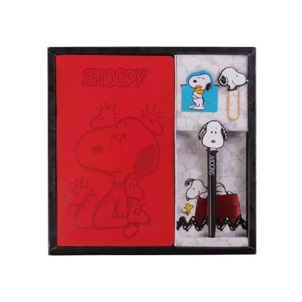 Office set Mooving maw snoopy para escritorio