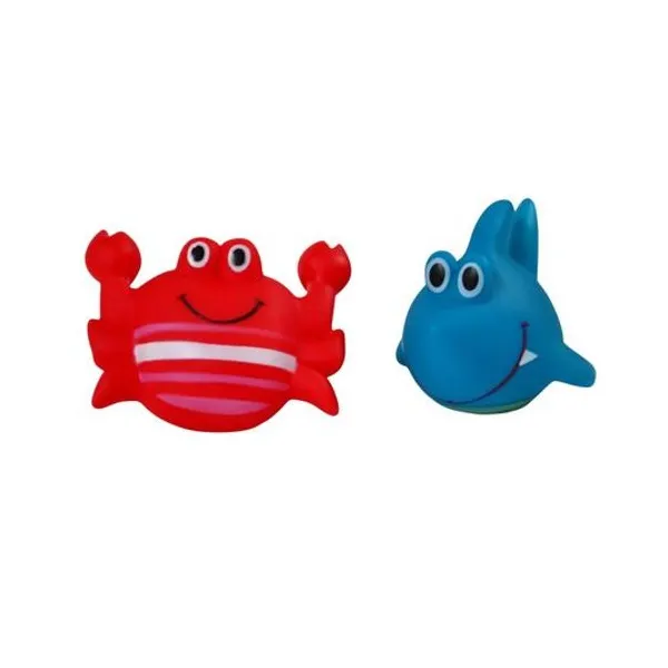Chifles animales de mar 9 cm x2 unidades en bolsa 16.5x17 cm
