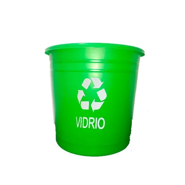 Cesto liggo de plástico recoleccion vidrio