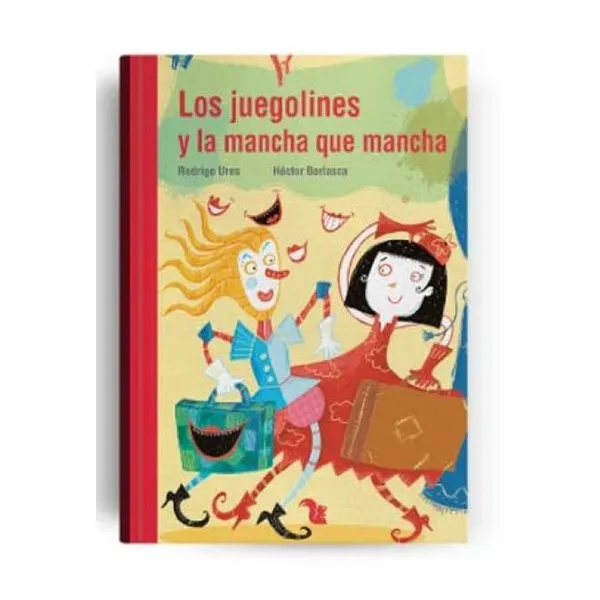 Los juegolines y la mancha que mancha - rojo