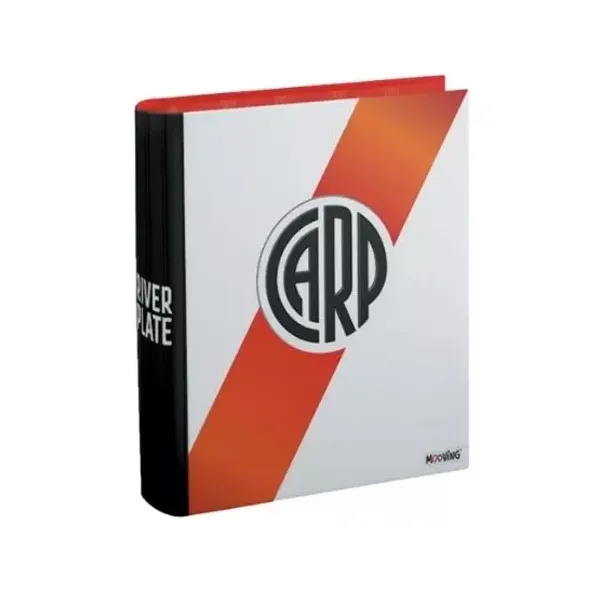 Carpeta a4 Mooving cartone 2 ani.40 mmriver plate