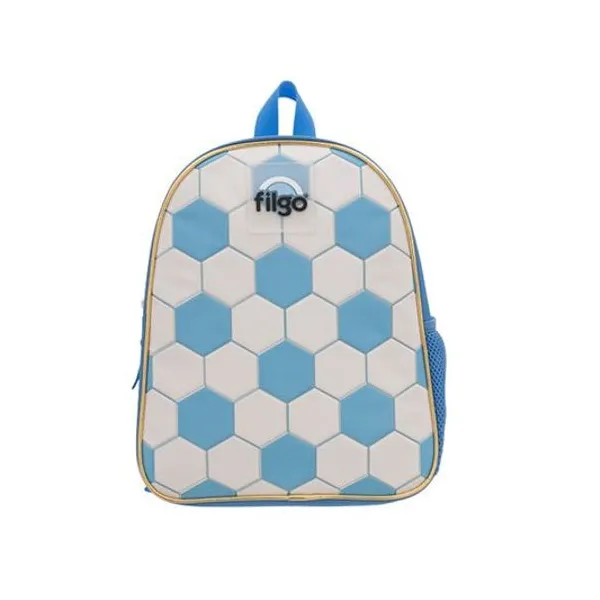 Mochila 12" espalda starpak mini fútbol celeste/blanco folgo