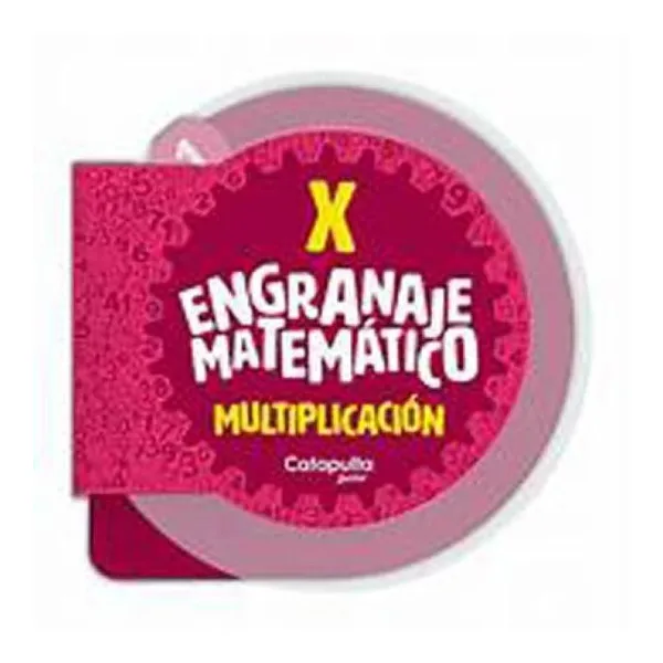 Engranaje matemático: multiplicación 13 x13 cm · 16 páginas