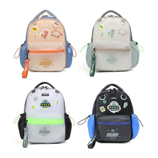 Mochila jardín moda boy gradient blur espalda 14