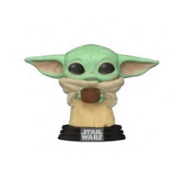 Funko pop! star wars the mandalorian the child w/cup