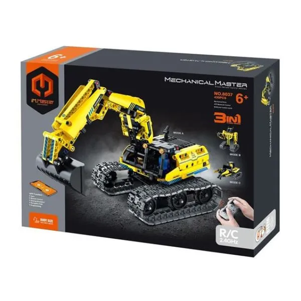 Im master excavadora bloques para armar de 430 pz .con control remoto