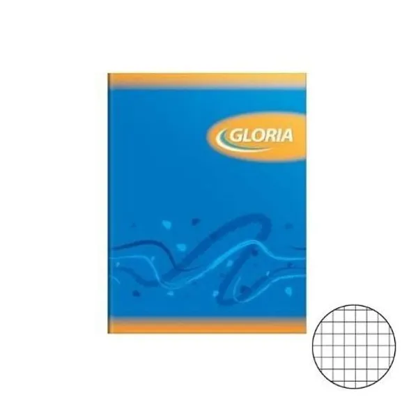 Cuaderno 16x21 cuadriculado t/f surtido 84h Gloria