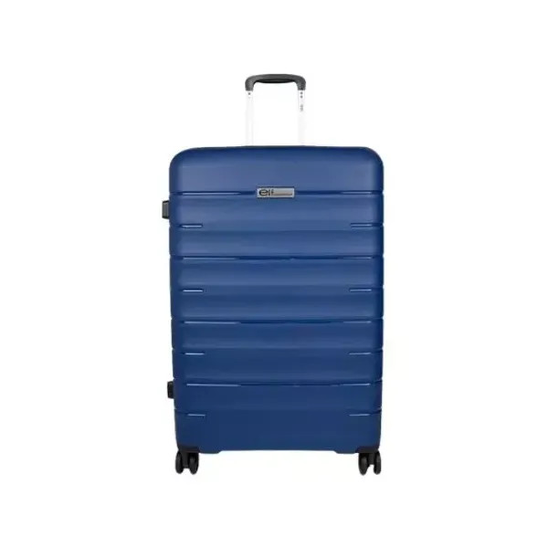 Valija 24" elf n.° 3430 polipropileno mediana con carro azul