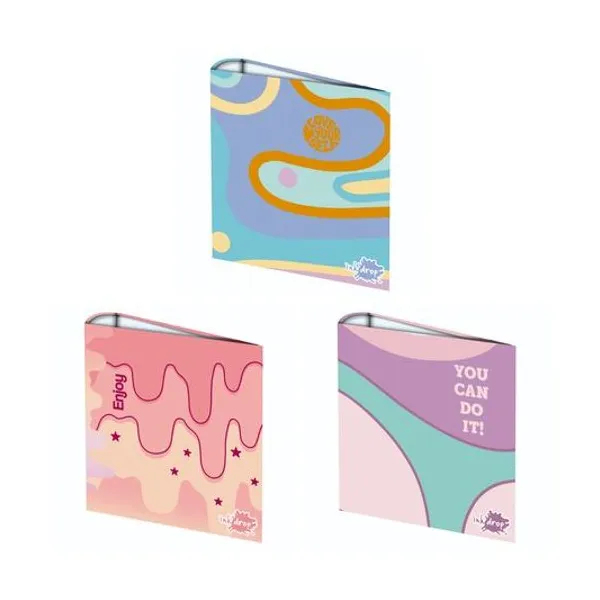 Carpeta carta 3x40 pastel fun x unidad modelos surtidos inkdrop