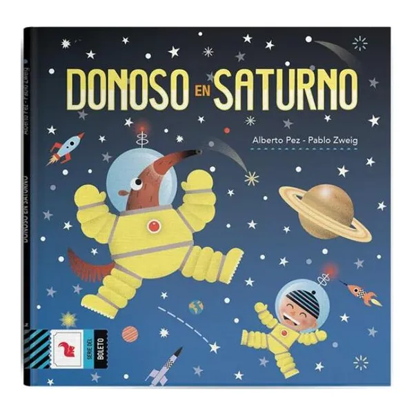 Donoso en saturno 20 20 cm (imprenta mayuscula)