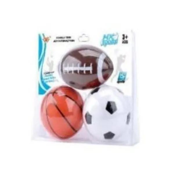 Set pelotas de deporte 3 unidades