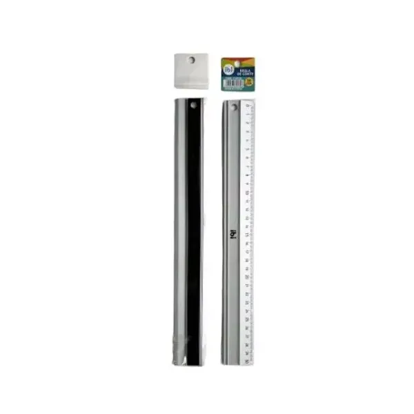 Regla acero ibi craft corte seguridad 30 cm antideslizante