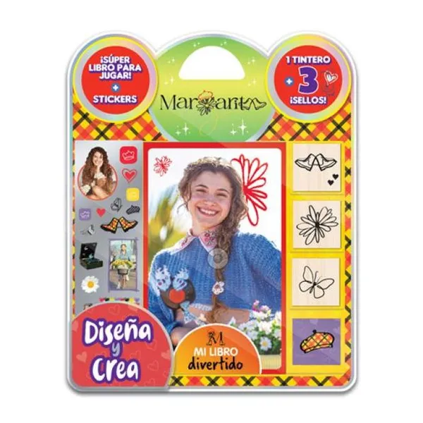Margarita diseña y pinta